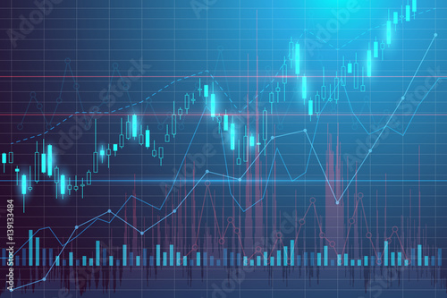Trading graphics background