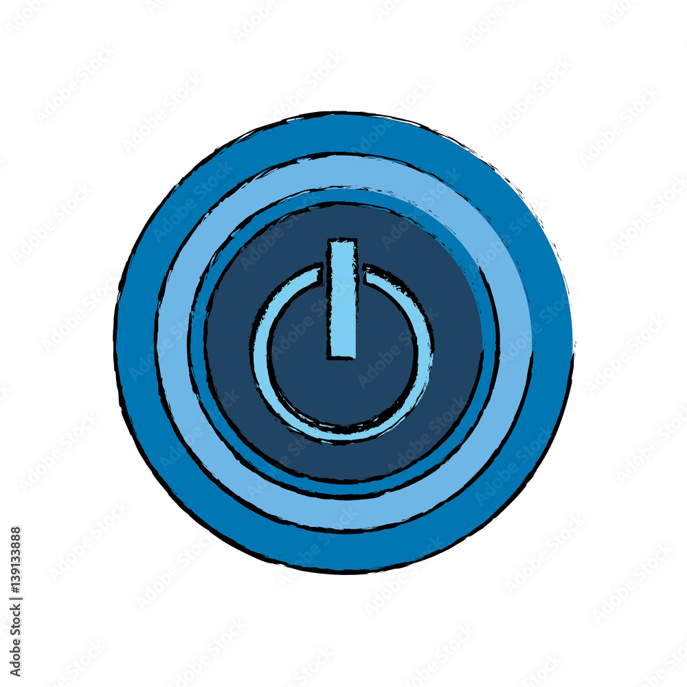 On off switch power icon vector illustration graphic design On off switch power icon vector illustration graphic design