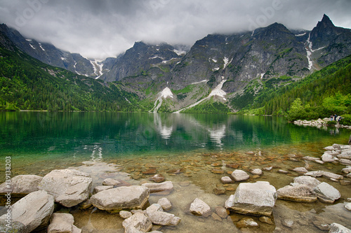 Morskie Oko lake in Poland