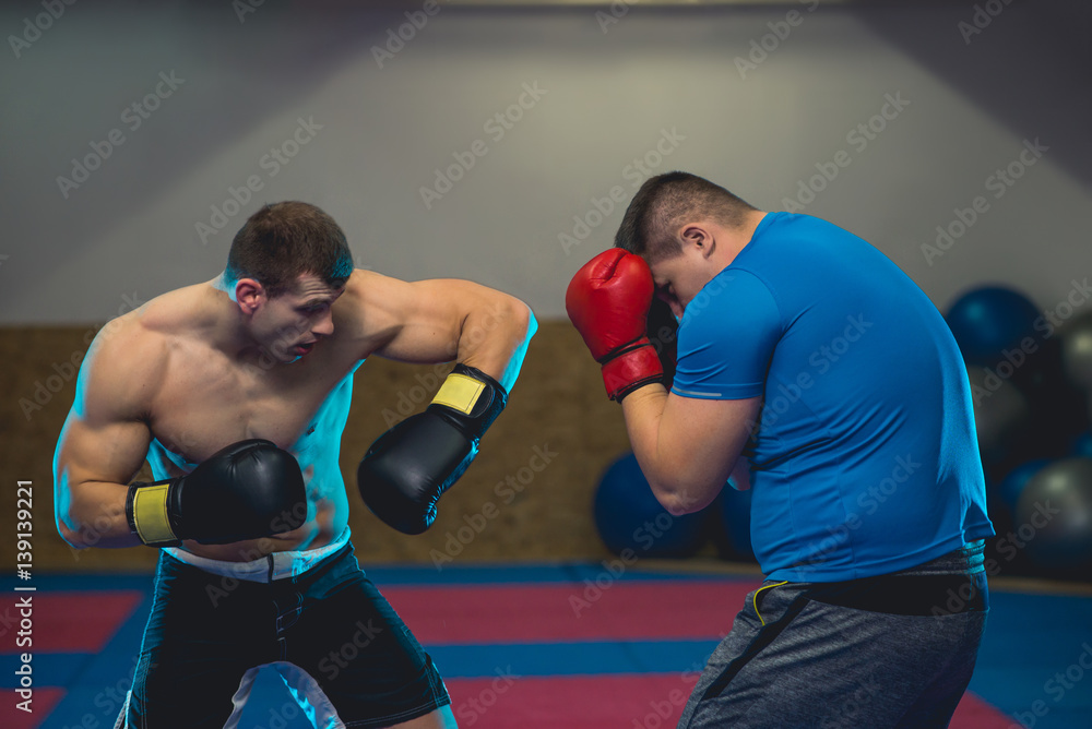 Mixed Martial Arts sparring