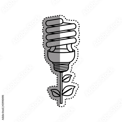 Green energy ecology icon vector illustration graphic design