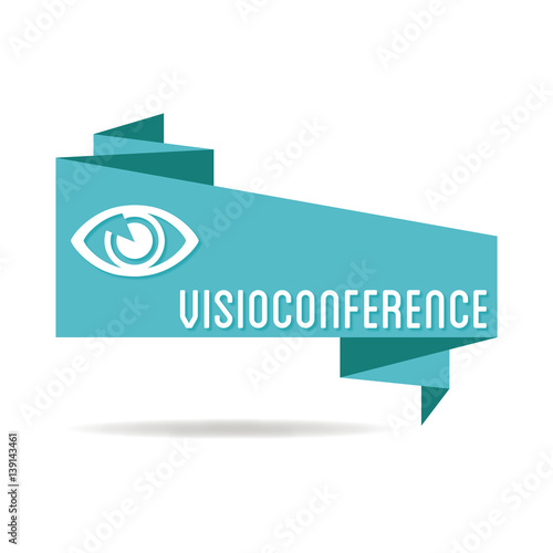 Logo visioconférence.