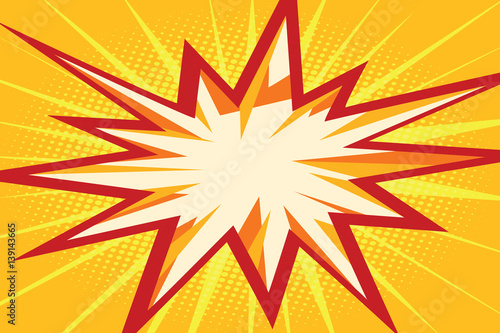 Comic flash in the form of multipath stars