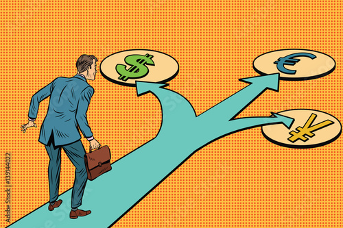 Financial crossroads, a choice of currencies