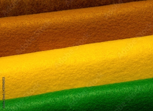 Colorful felt background.