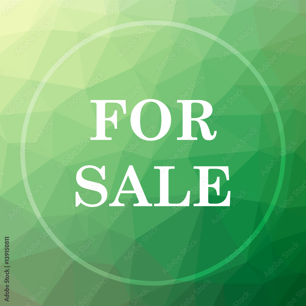 Naklejka premium For sale icon