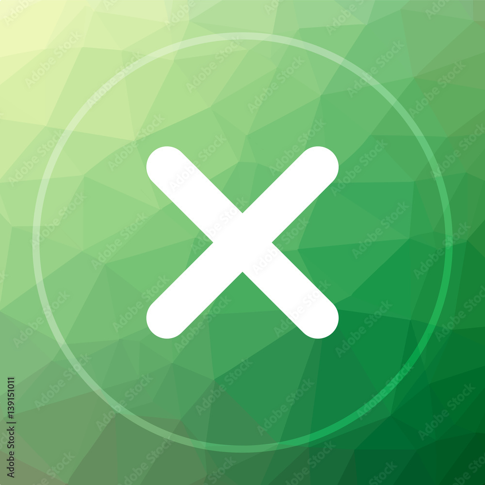 Obraz premium X close icon