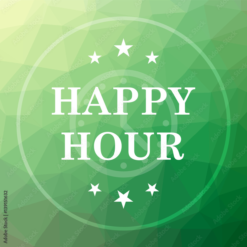 Happy hour icon Happy hour icon