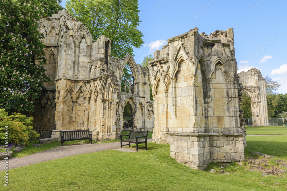 Ruins of St Marys AbbeyYork, UK