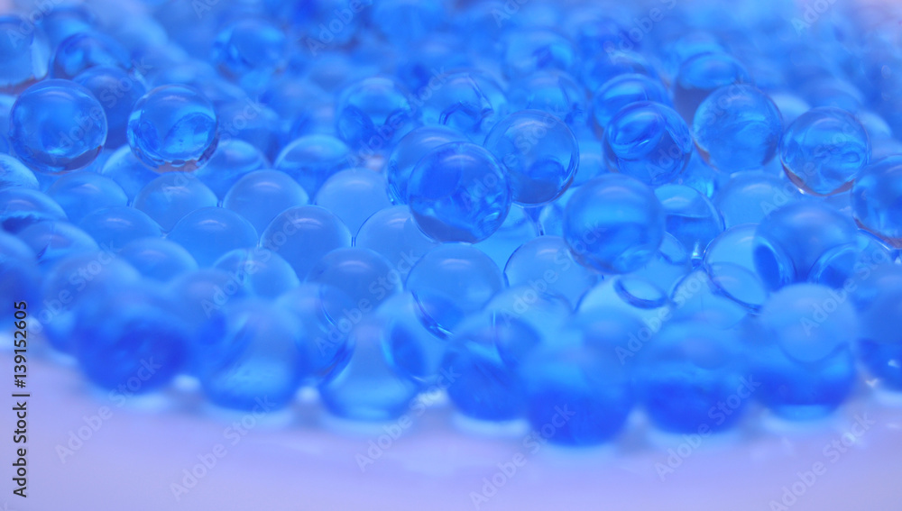 Blue balls granules for decoration Blue balls granules for decoration