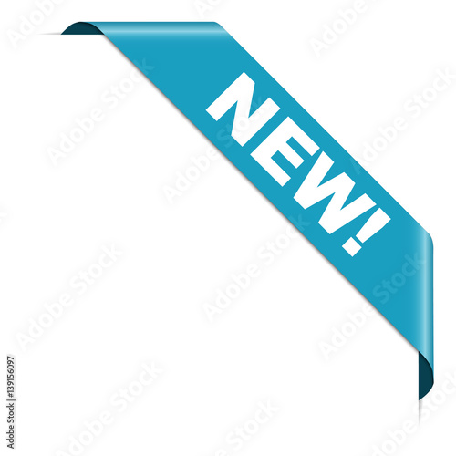 NEW blue corner banner
