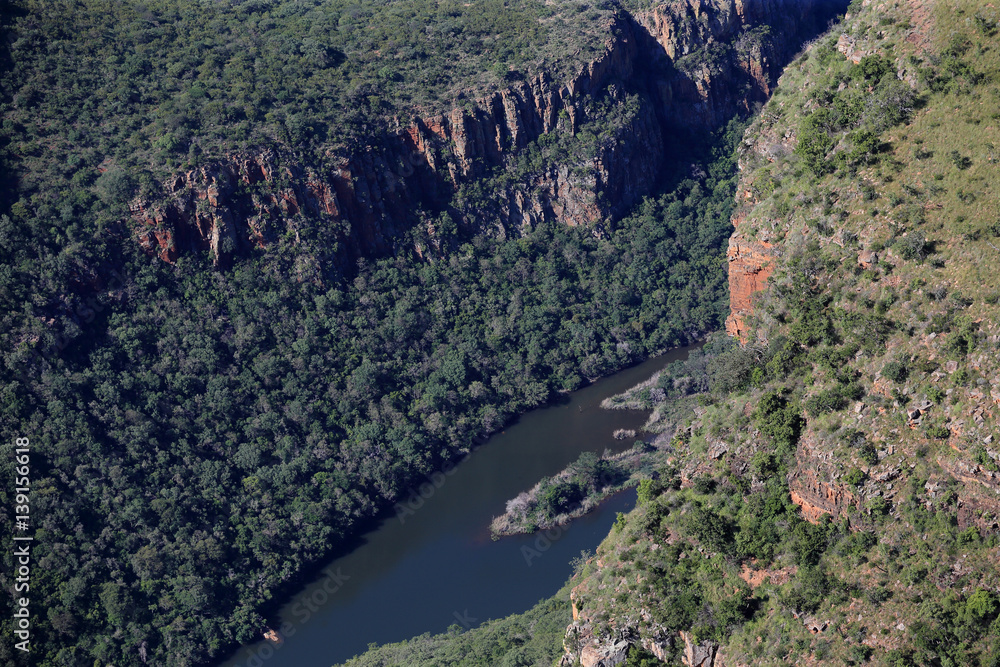 Kanion rzeki Blyde w Republice Południowej Afryki