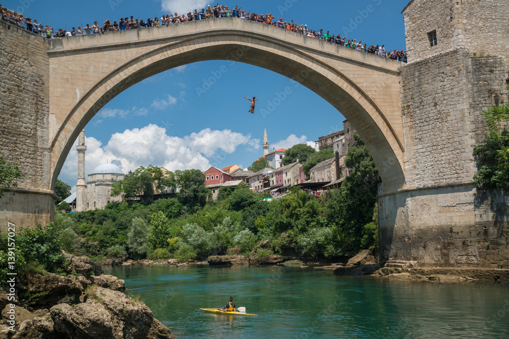 The Old Bridge, Mostar, Bosnia and Herzegovina
