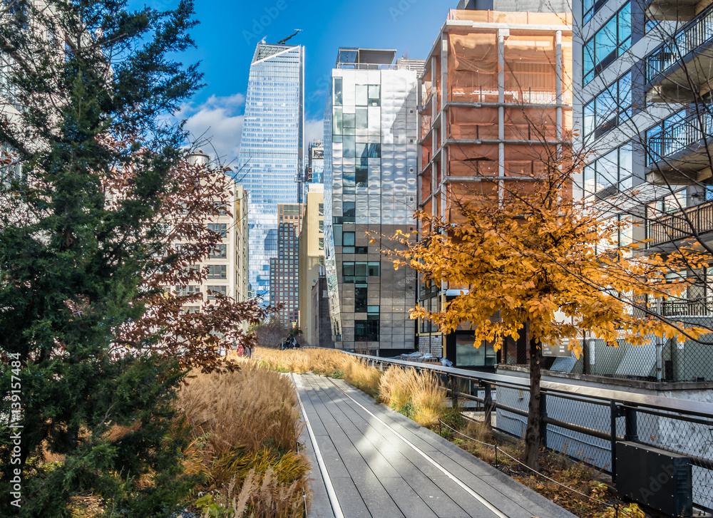 Naklejka premium High Line Park - Nowy Jork, USA