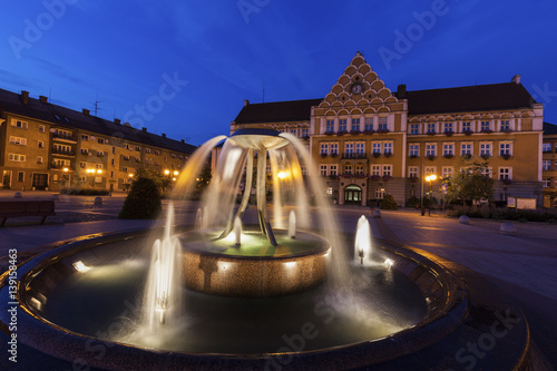 Town Hall on Main Square in Cesky Tesin