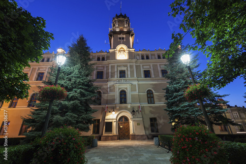 City Hall on Market Square in Jaroslaw photo