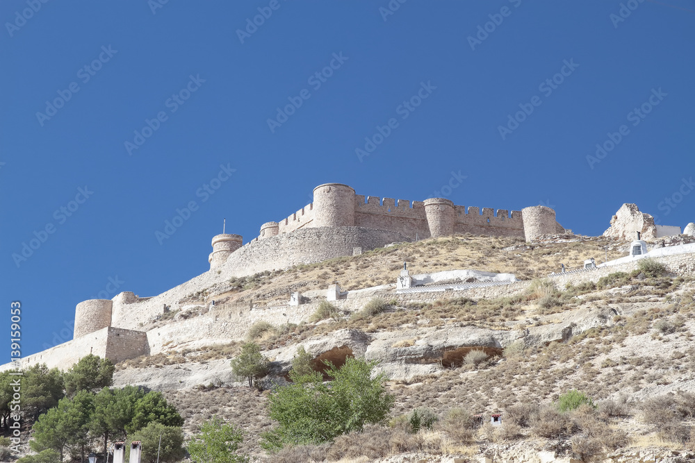 view of Chinchilla castle view of Chinchilla castle