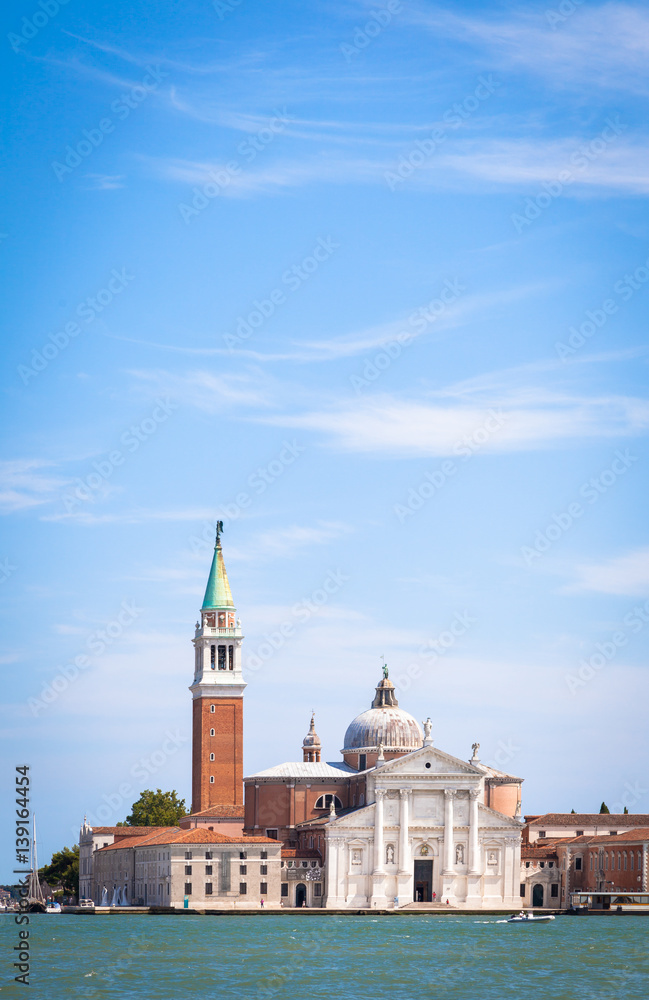 VENICE, ITALY - JUNE 27, 2016: San Giorgio Maggiore