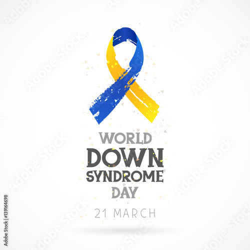 World Down Syndrome Day. 21 March