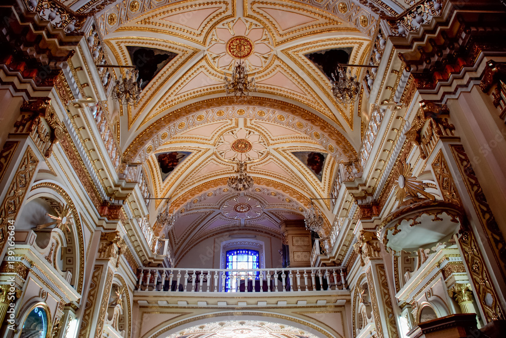 Fototapeta premium Church in Puebla