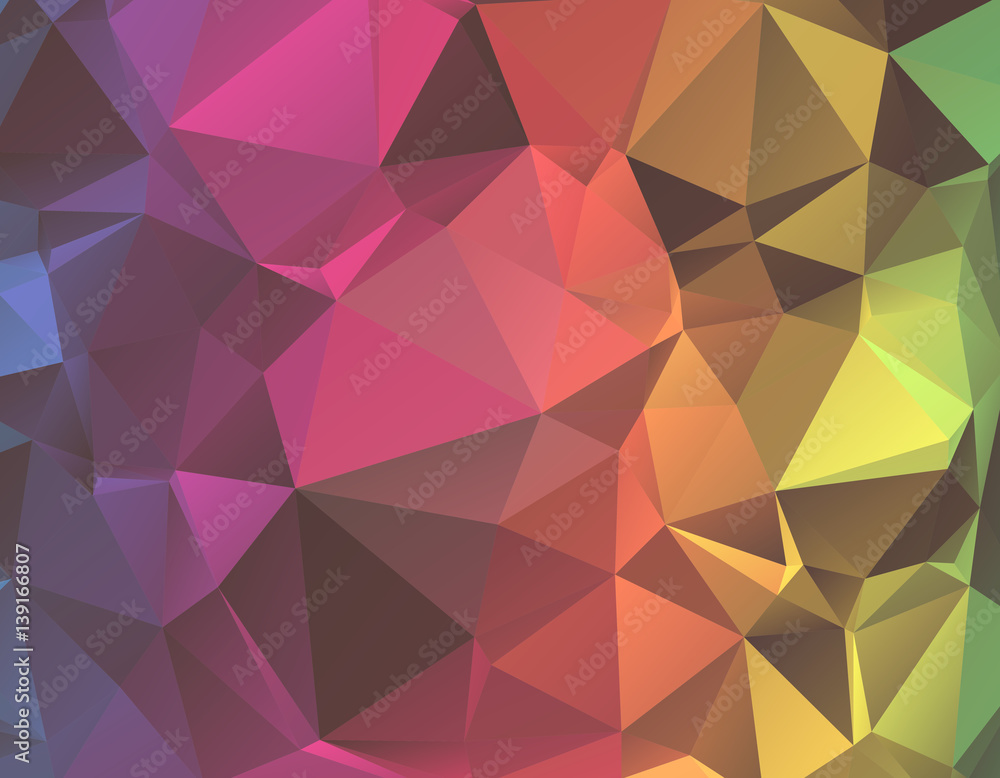 Fototapeta premium Vector Polygonal Background
