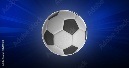 Ballon de Football 3D Haute R  solution 1