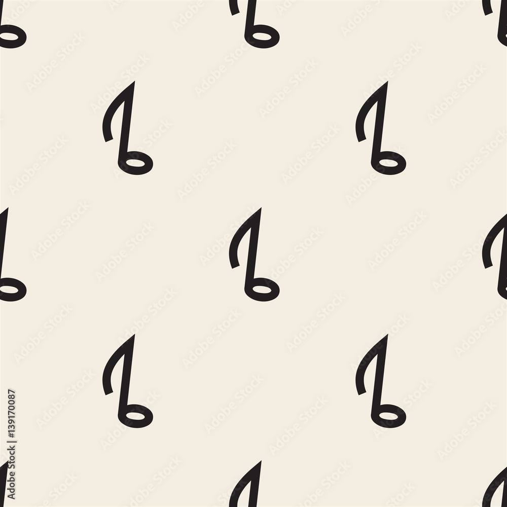 seamless monochrome music note pattern background seamless monochrome music note pattern background