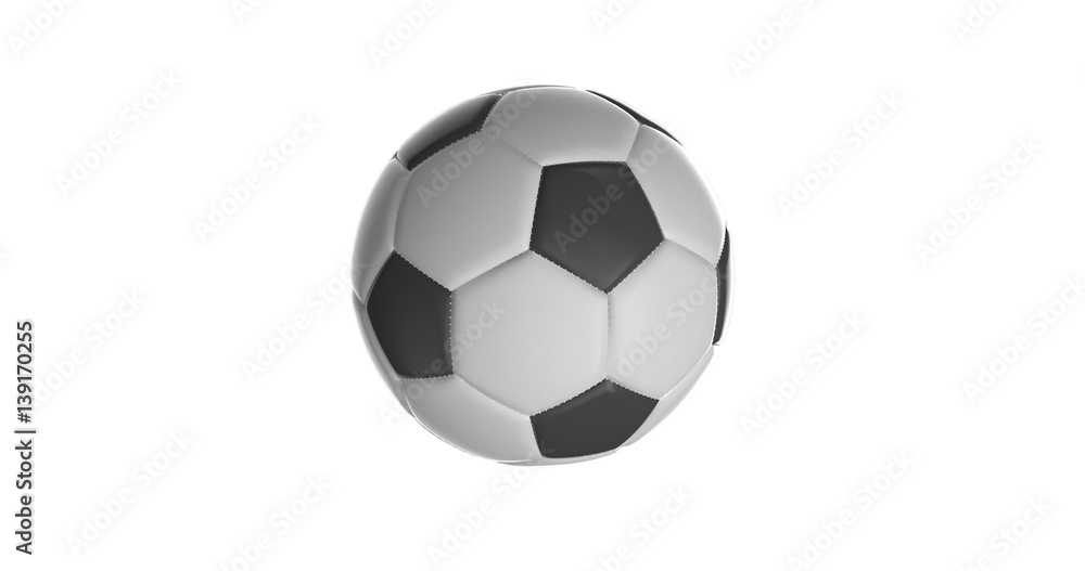 Ballon de Football 3D Haute Résolution Fond Blanc Alpha 1 Ballon de Football 3D Haute Résolution Fond Blanc Alpha 1