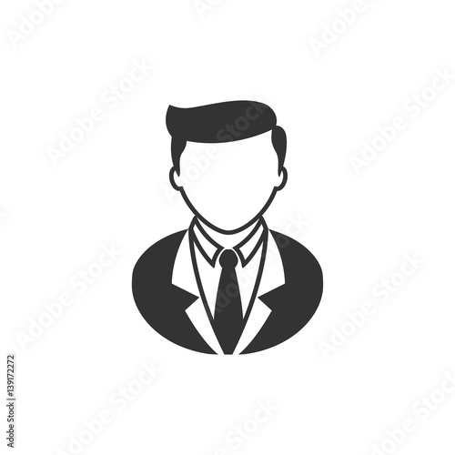 BW icon - Businessman