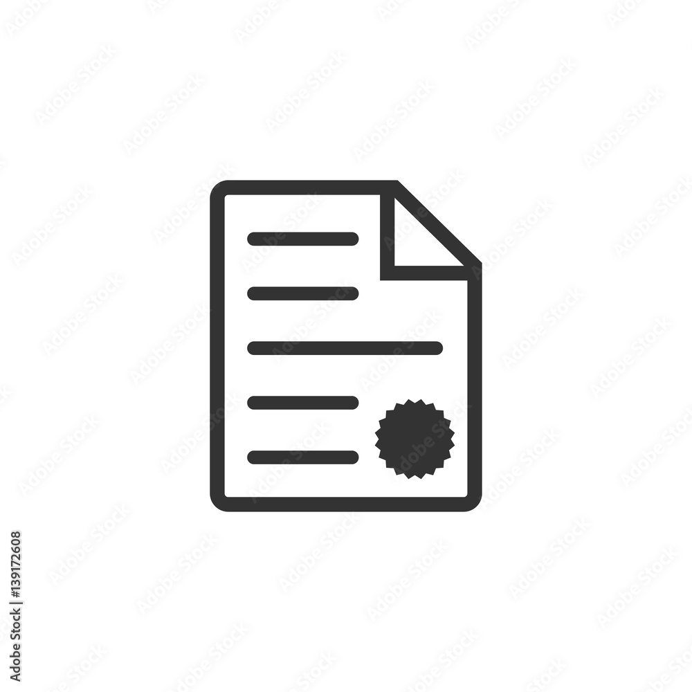 BW icon - Contract document BW icon - Contract document