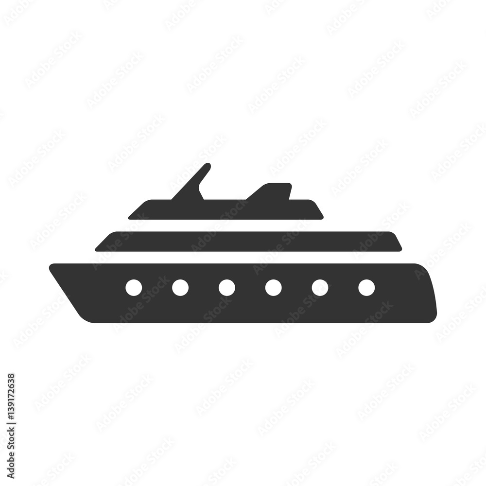 BW icon - Cruise ship BW icon - Cruise ship