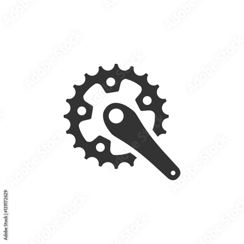 BW Icons - Bicycle crank set