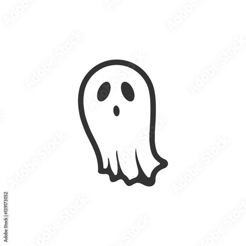 BW Icons - Halloween ghost