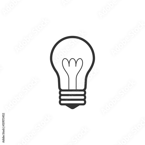 BW icon - Lightbulb