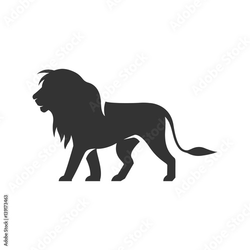 BW icon - Lion