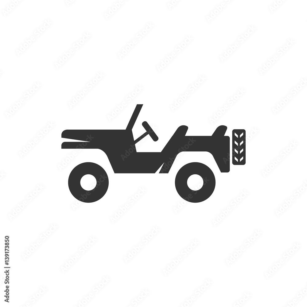 BW Icons - Military vehicle