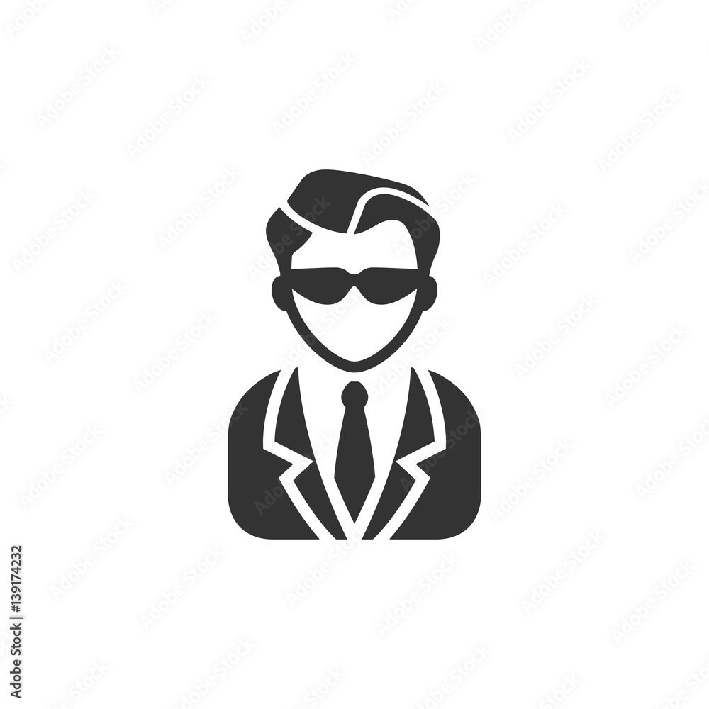 BW icon - Businessman