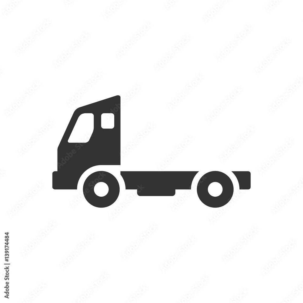 BW Icons - Container truck BW Icons - Container truck