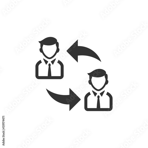 BW Icons - Employee rotation