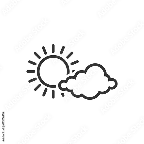BW Icons - Forecast partly sunny