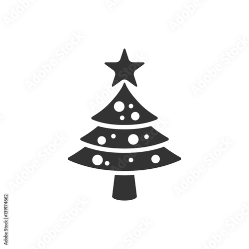 BW Icons - Christmas tree