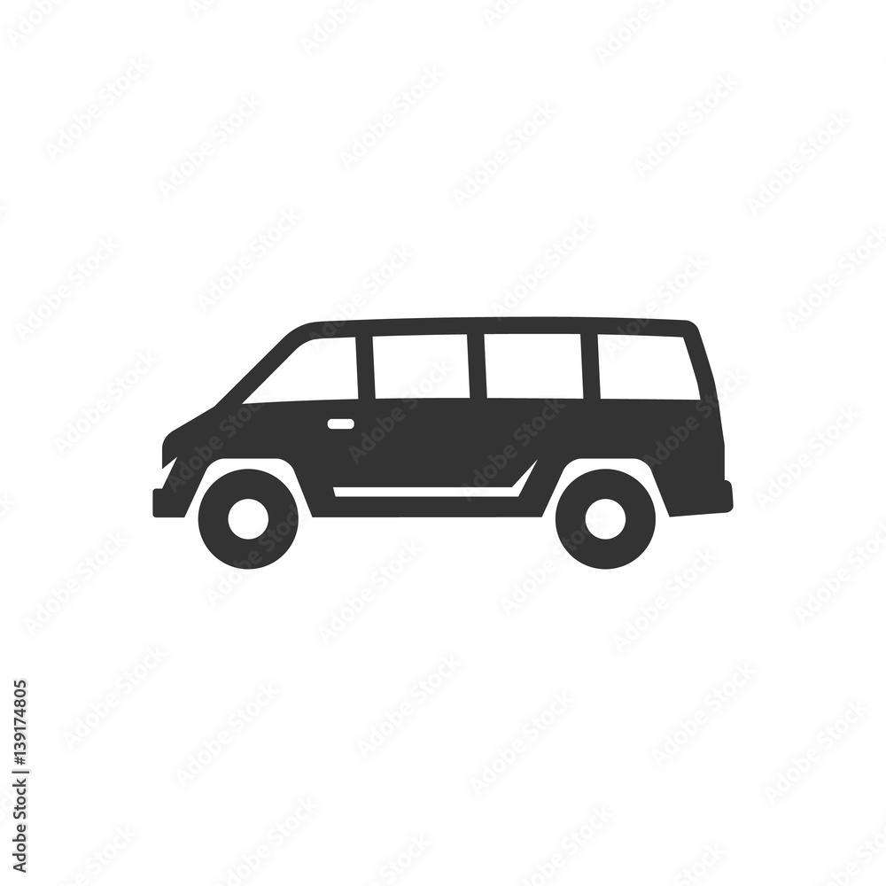 BW Icons - Van car