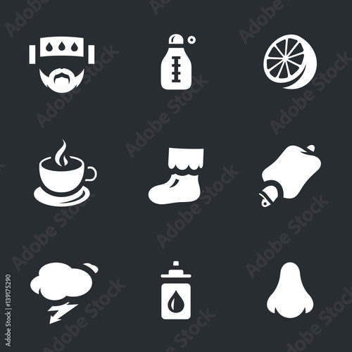 Vector Set of Disease Icons.