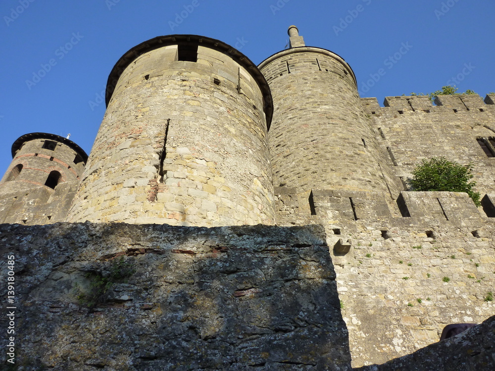 カルカッソンヌ　フランス　城　世界遺産