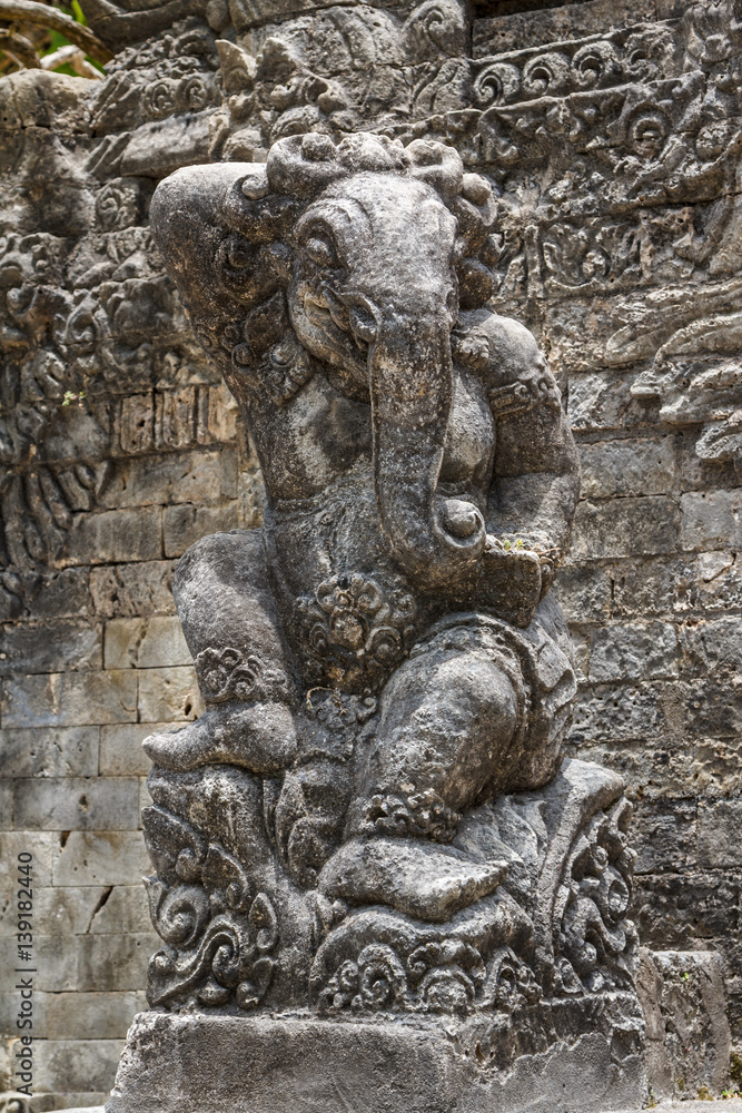 Uluwatu temple on the south of Bali island, Indonesia