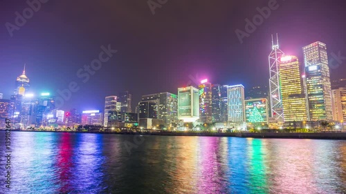 Wallpaper Mural hong kong city night light famous downtown bay panorama 4k time lapse china
 Torontodigital.ca