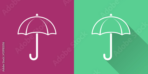 Umbrella - vector icon.