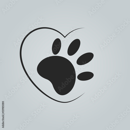 Animal cruelty free logo. Not tested on animals symbol.