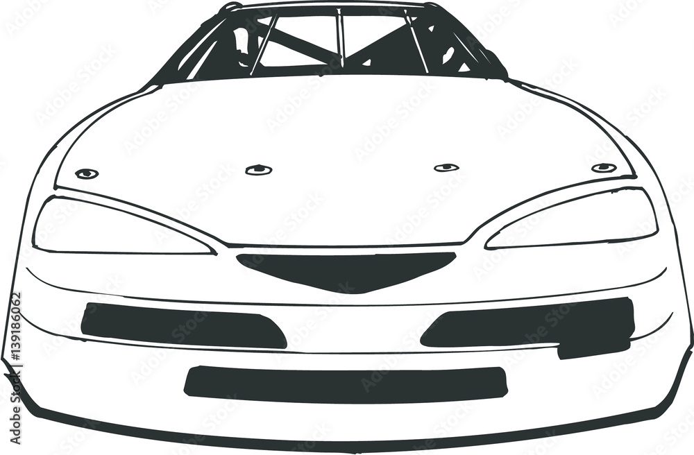 Car facing front hot sale