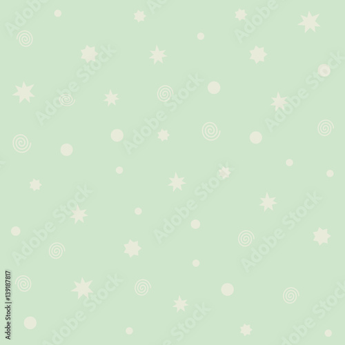 Abstract geometric seamless star background. Vector illustration.